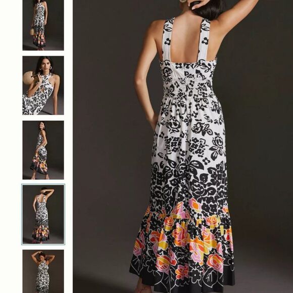 Anthropologie Plenty by Tracy Reese Halter Maxi Dress NWT - Picture 4 of 11